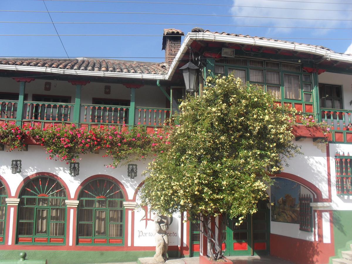 Hotel Porton De Oceta Mongui Bagian luar foto